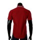 Мужская рубашка однотонная с коротким рукавом GF 0611-3