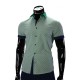 Мужская рубашка в узор с коротким рукавом GF 0607-1