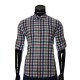 Мужская приталенная рубашка в клетку GF 0111-3