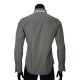Мужская однотонная приталенная рубашка BL 0313-3