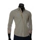 Мужская приталенная рубашка в полоску BAL 1823-2