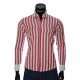 Men`s Slim Fit striped shirt BEL 1855-1