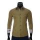 Men`s Slim Fit plain shirt BEL 1864-8