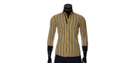 Men`s Slim Fit striped shirt BEL 1878-3