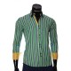 Мужская приталенная рубашка в полоску BEL 1878-4
