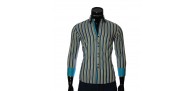 Men`s Slim Fit striped shirt BEL 1880-11