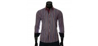 Men`s Slim Fit striped shirt BEL 1880-16