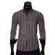 Мужская приталенная рубашка в полоску BEL 1880-16
