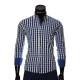 Pure Cotton Checkered Shirt AJB 1945-4