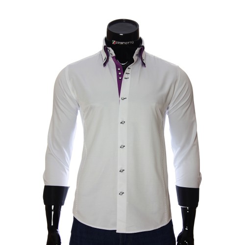 Satin Cotton Plain Shirt MM 1960-2
