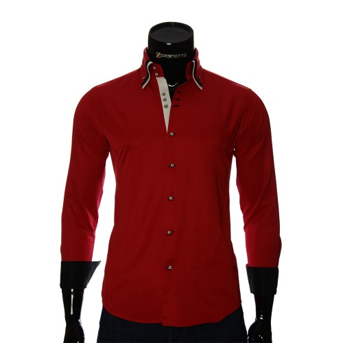 Satin Cotton Plain Shirt MM 1960-4