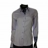 Women`s Slim Fit striped shirt IMK 1029-3