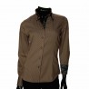 Women`s Slim Fit striped shirt IMK 1029-5
