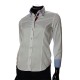 Women`s Slim Fit plain shirt DMN 1023-2