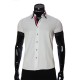 Men`s Slim Fit plain shirt with short sleeve MM 919-1