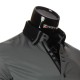 Men`s Slim Fit plain shirt with short sleeve MM 925-5