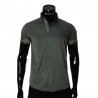 Men`s Slim Fit plain shirt with short sleeve MM 925-6