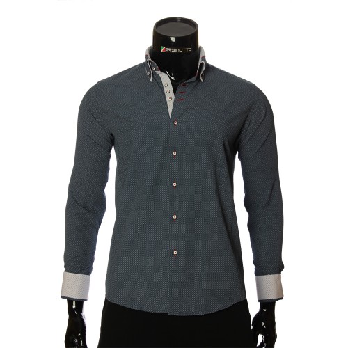 Men`s Slim Fit pattern shirt MM 1966-2