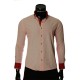 Men`s Slim Fit pattern shirt MM 1966-4