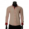 Men`s Slim Fit pattern shirt MM 1966-4