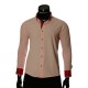Men`s Slim Fit pattern shirt MM 1966-4