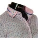 Женская приталенная рубашка в узор LF 1031-1