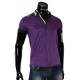 Men`s Slim Fit plain shirt with short sleeve MM 919-4