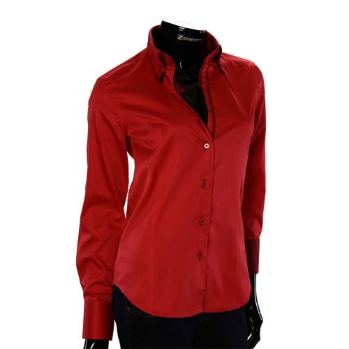 Satin Cotton Plain Shirt TNL 1034-3