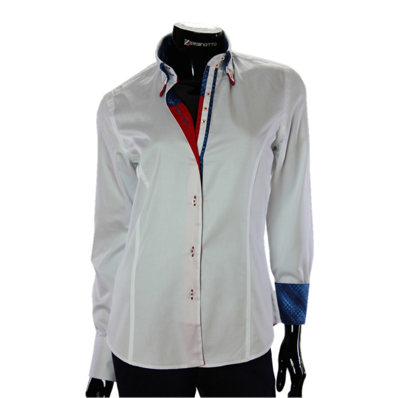 Satin Cotton Plain Shirt TNL 1034-4