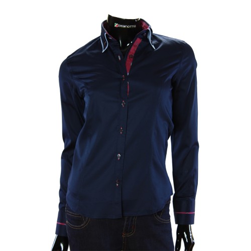 Satin Cotton Plain Shirt TNL 1034-5