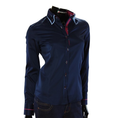 Satin Cotton Plain Shirt TNL 1034-5