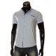 Men`s Slim Fit plain shirt with short sleeve LL 1022-3