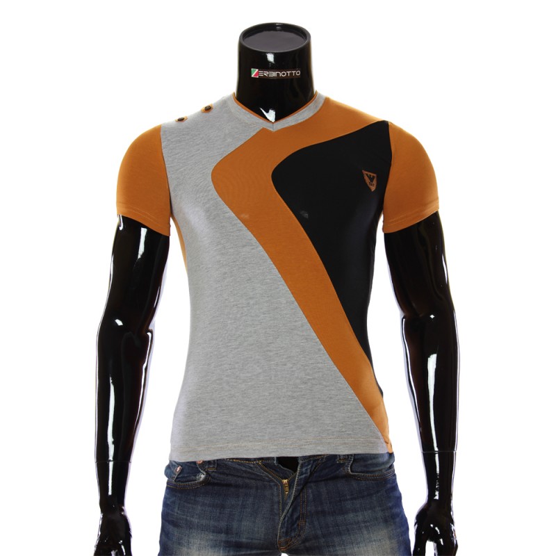 Stretch Grey T-shirt AR 5004-2