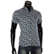 Men's pattern shirt Short Sleeve RV 1950-4
