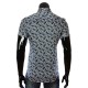 Men's pattern shirt Short Sleeve RV 1950-4