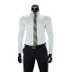 Pure Cotton Plain Stretch Shirt GF 7051-33