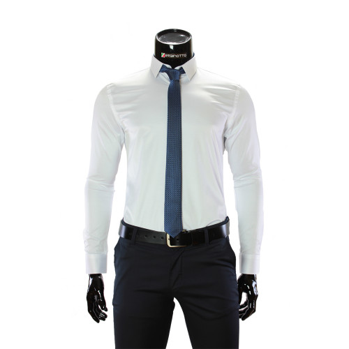 Pure Cotton Plain Stretch Shirt GF 7051-11