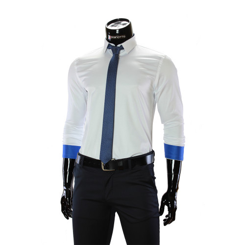 Pure Cotton Plain Stretch Shirt GF 7051-11