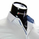Pure Cotton Plain Stretch Shirt GF 7051-11