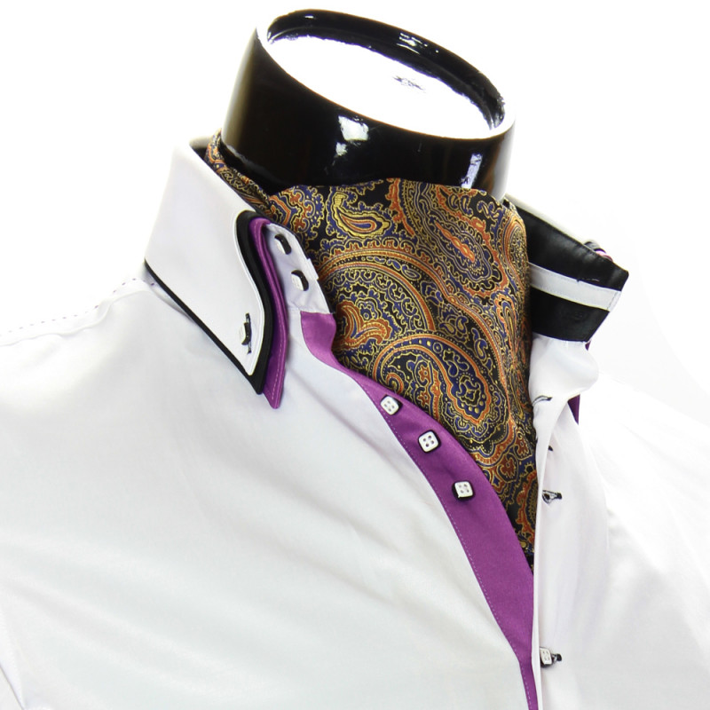 Мужской шейный платок аскот CH 9050