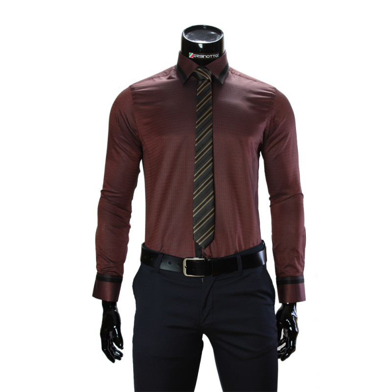 Pure Cotton Plain Shirt BEL 1856-33