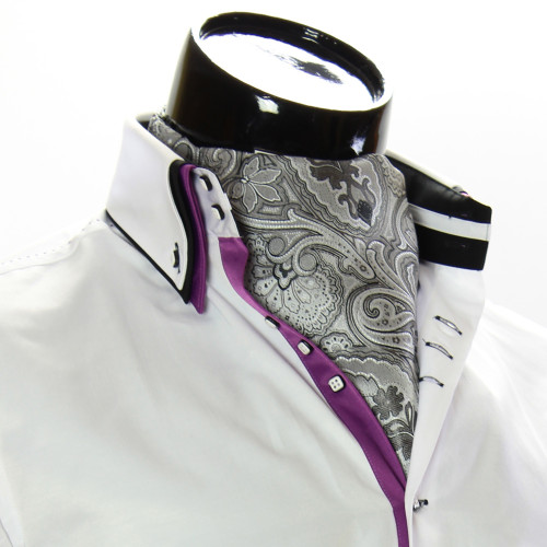 Men`s Floral Paisley Ascot Cravat CH 9050-6