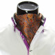 Men`s Floral Paisley Ascot Cravat CH 9050-13