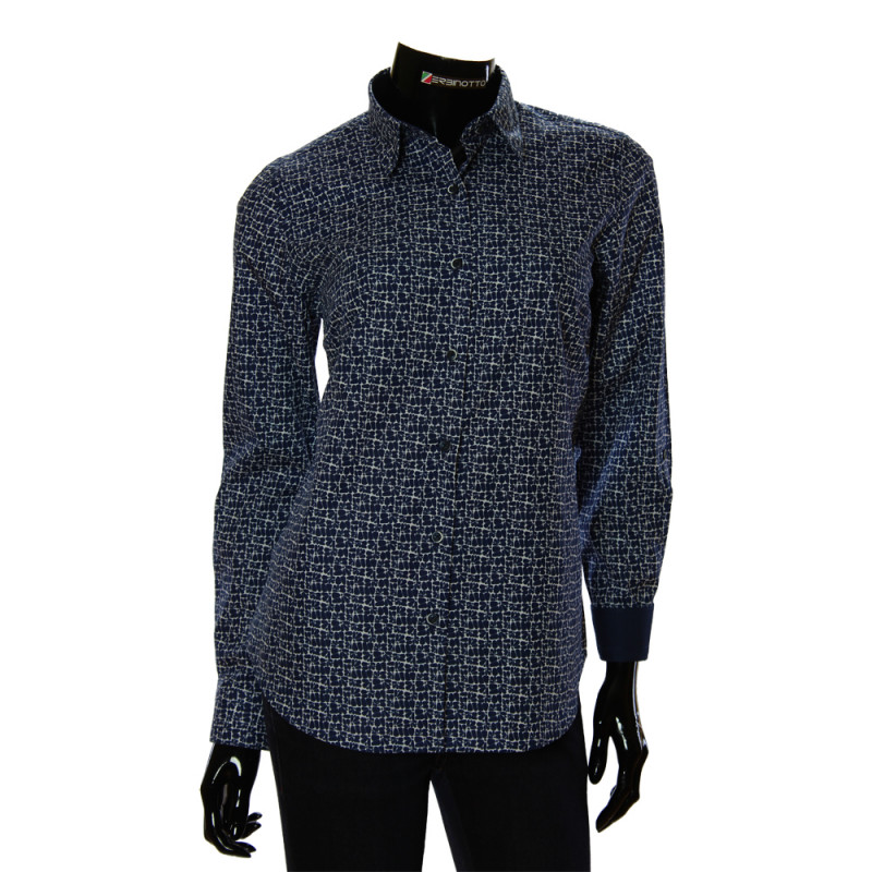 Women`s Cotton Pattern Shirt GR 1037-2
