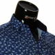Мужская приталенная рубашка в узор GF 6083-3