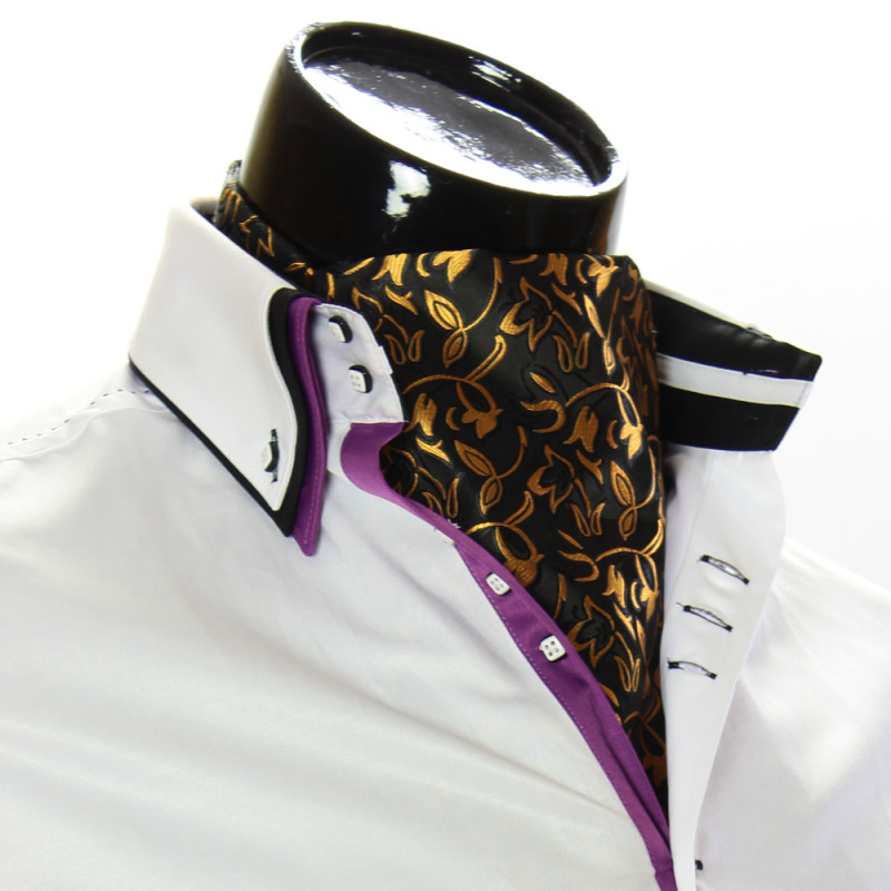Men`s Floral Paisley Ascot Cravat CH 9050-21