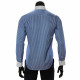 Men`s Slim Fit Oxford Striped shirt CAV 676-1