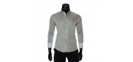 Men`s Slim Fit Cotton Checkered Shirt BEL 1990-3