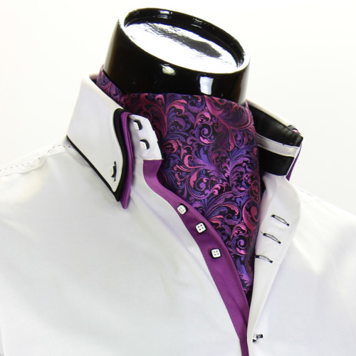 Men`s Floral Paisley Ascot Cravat CH 9070-6