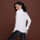 Женская однотонная приталенная рубашка TNL 1036-3